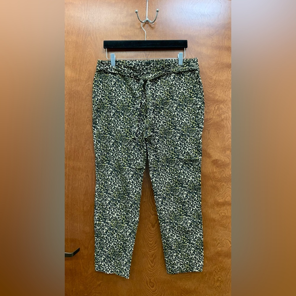 Jules & Leopold Leopold stretchy belted pants
